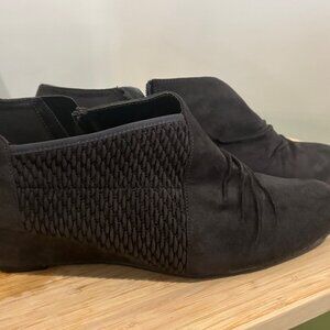 Charcoal Bootie